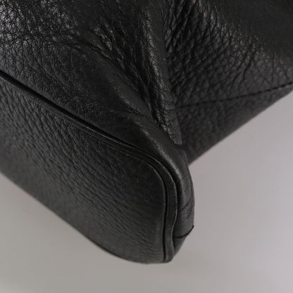 Burberry Handbag Leather, Black, Leather, Handbag