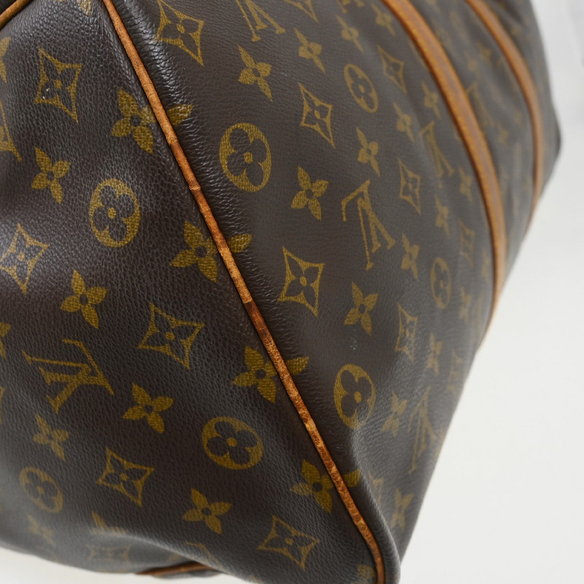 Louis Vuitton Keepall Monogram Canvas, Brown, Canvas, Travel Bag