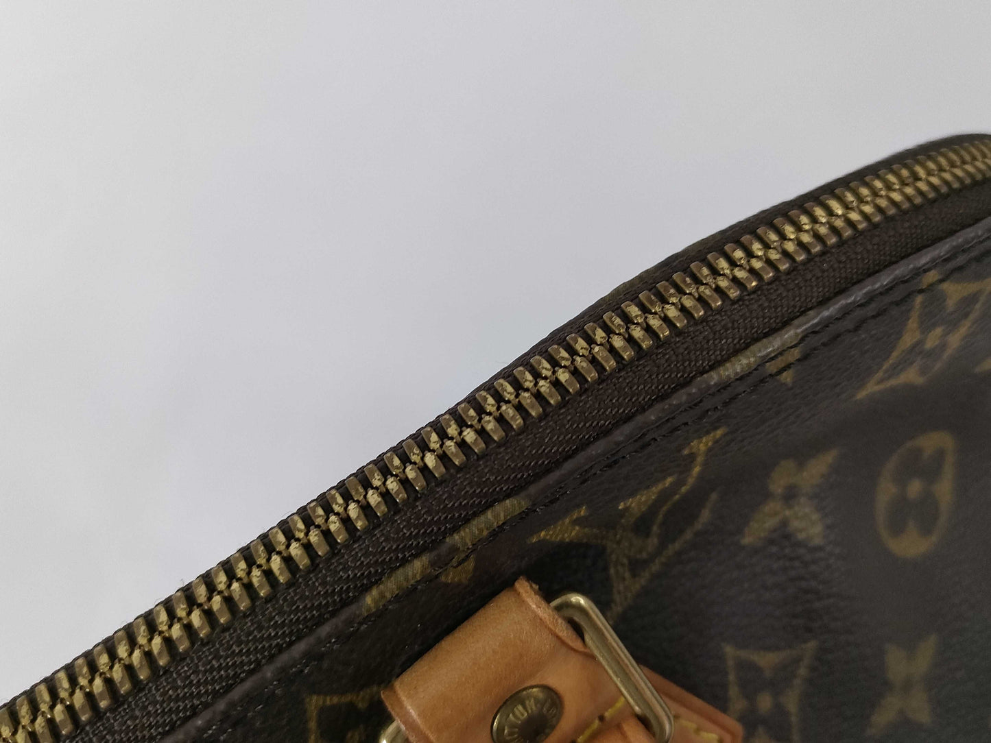 Louis Vuitton Vintage Alma Monogram Canvas, Brown, Canvas, Handbag
