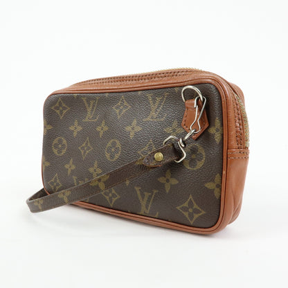 Louis Vuitton Pochette Marly Bandouliere Monogram Canvas, Brown, Canvas, Handbag