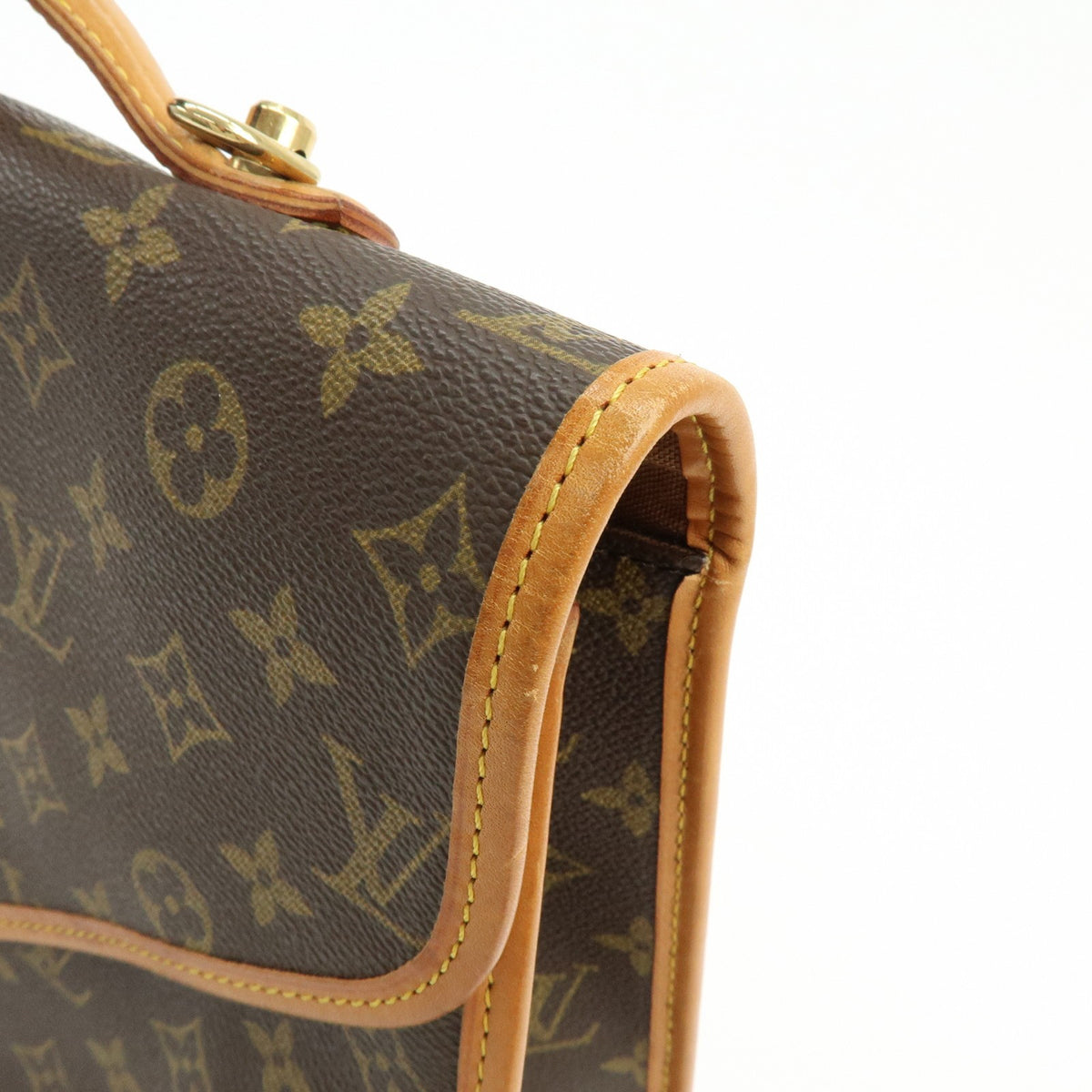 Louis Vuitton Beverly Monogram Canvas, Brown, Canvas, Handbag