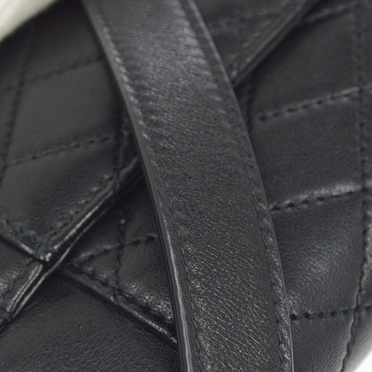 Saint Laurent Gaby Envelope Satchel Quilted Leather, Black, Leather, Handbag