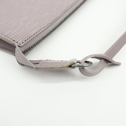 Louis Vuitton Pochette Accessoires Epi Leather, Purple, Leather, Clutch