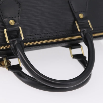 Louis Vuitton Speedy Epi Leather, Black, Leather, Handbag