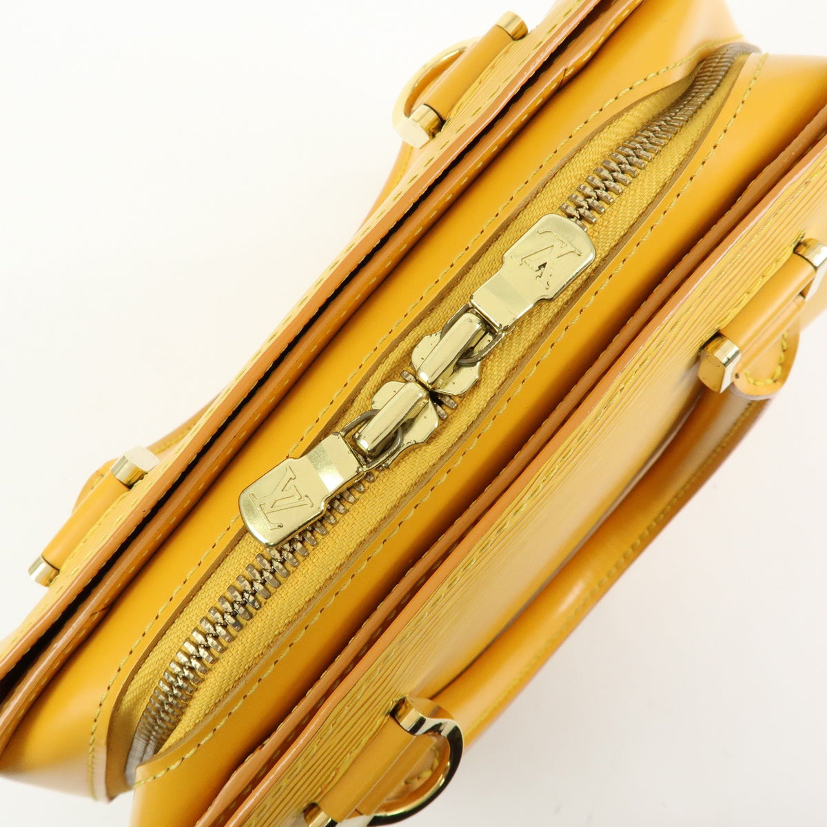 Louis Vuitton Pont Neuf Epi Leather, Yellow, Leather, Handbag