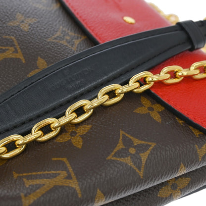 Louis Vuitton Saint Placide Monogram Canvas and Leather, Brown, Canvas, Shoulder Bag