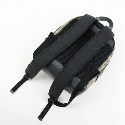 Gucci Zip Pocket GG Coated Canvas, Beige, Canvas, Backpack
