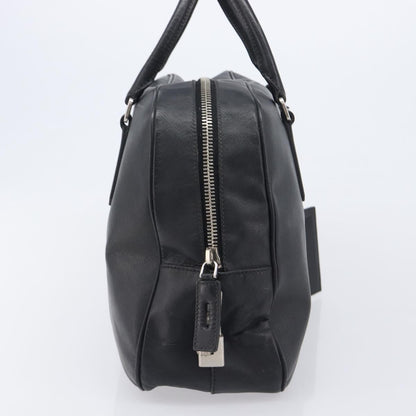 Prada Vintage Leather, Black, Leather, Handbag