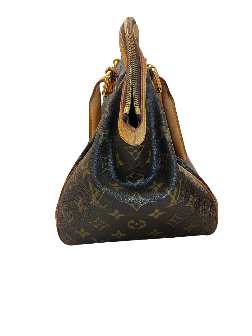 Louis Vuitton Tivoli Monogram Canvas, Brown, Canvas, Handbag