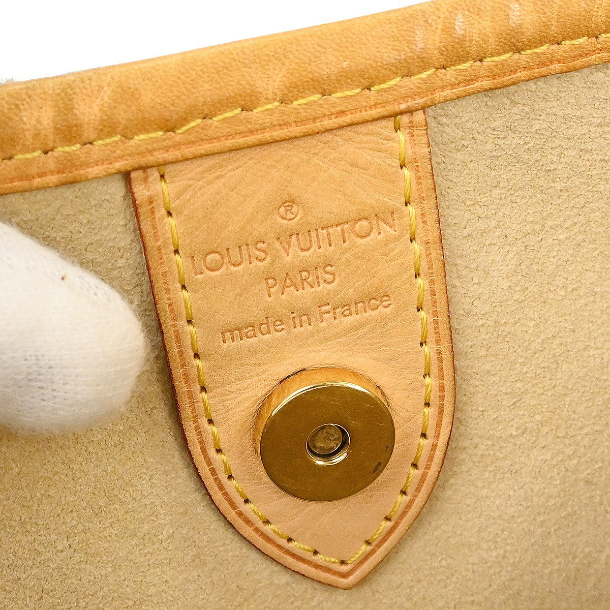 Louis Vuitton Galliera Monogram Canvas, Brown, Canvas, Handbag