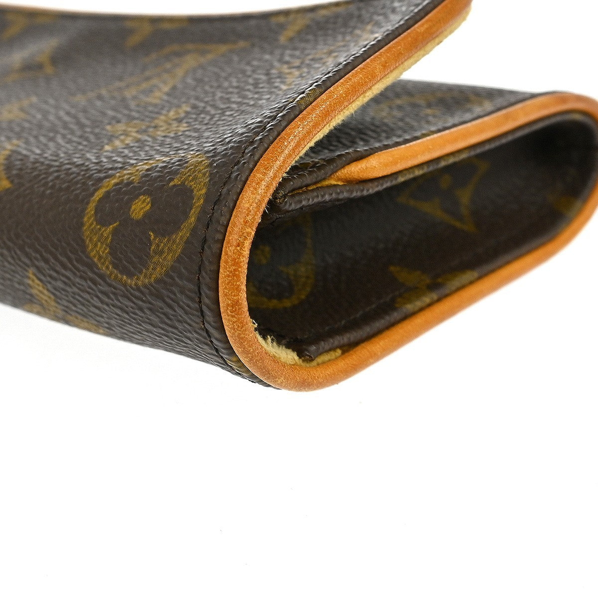 Louis Vuitton Twin Canvas, Brown, Canvas, Clutch