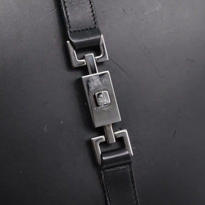 Gucci Jackie Leather, Black, Leather, Tote Bag