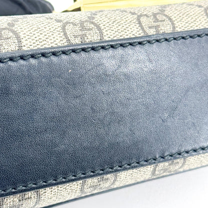 Gucci Padlock Clutch GG Canvas and Leather, Black, Canvas, Clutch
