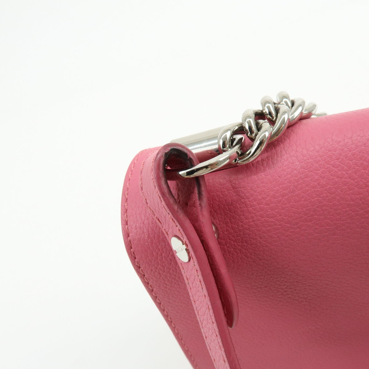 Louis Vuitton Lockme II Leather, Pink, Leather, Shoulder Bag