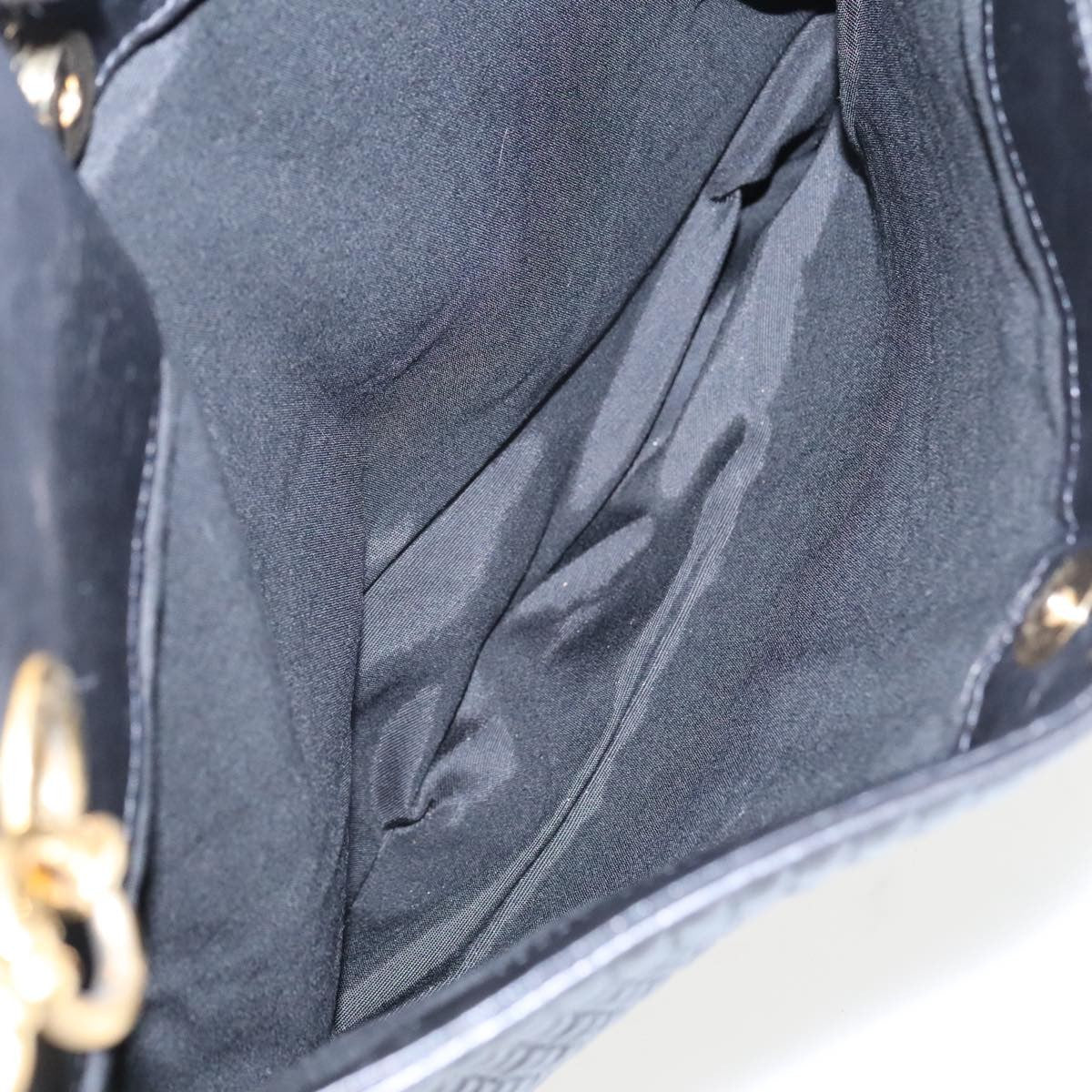 Bally Vintage Quilted Leather, Black, Leather, Shoulder Bag