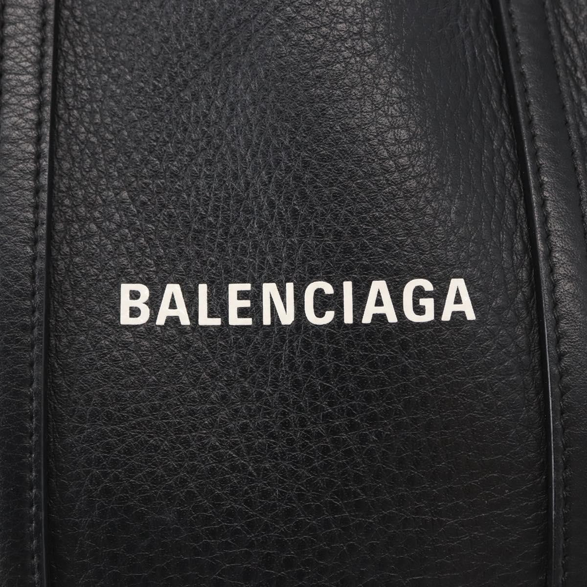 Balenciaga Everyday Leather, Black, Leather, Tote Bag