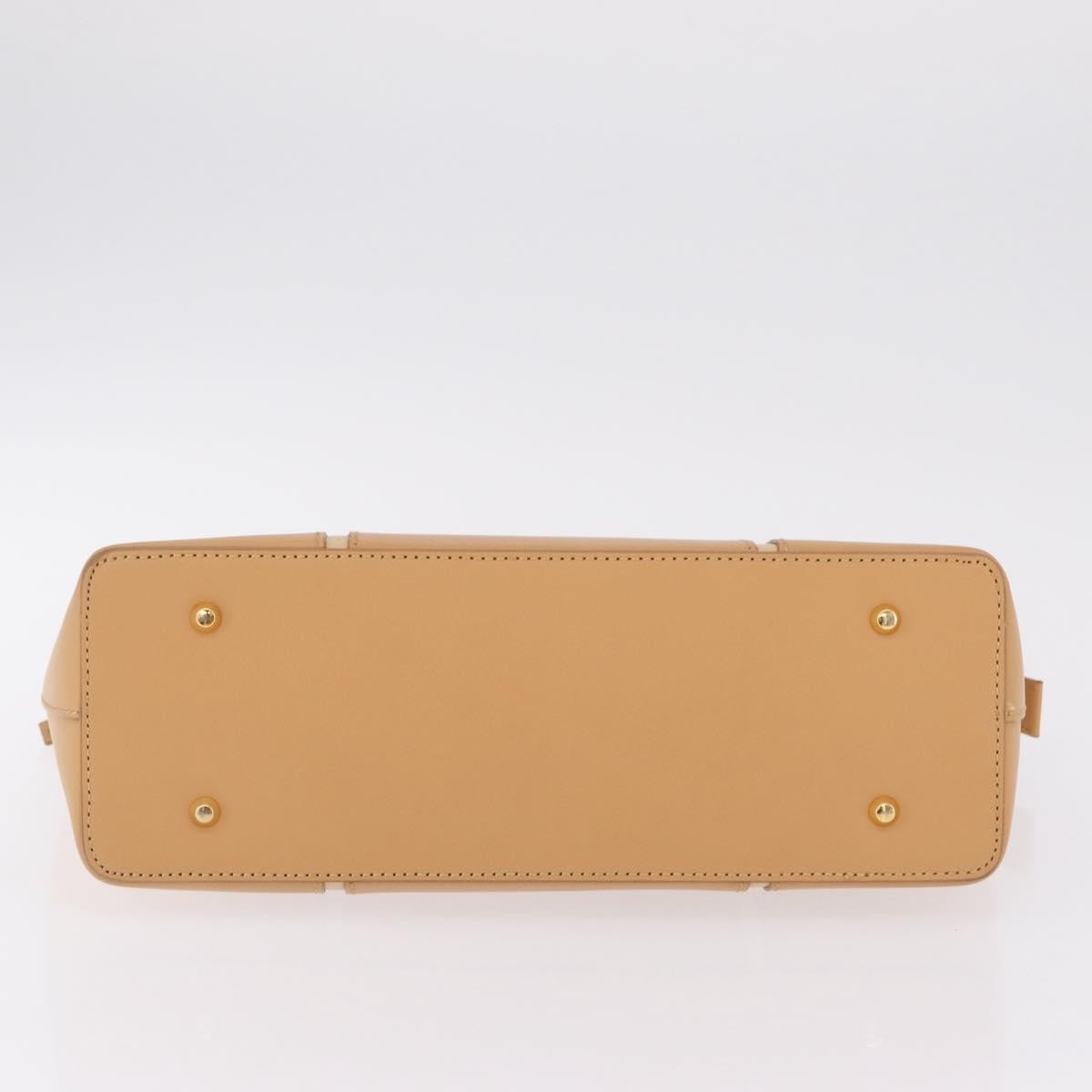 Burberry Handbag Leather, Beige, Leather, Handbag
