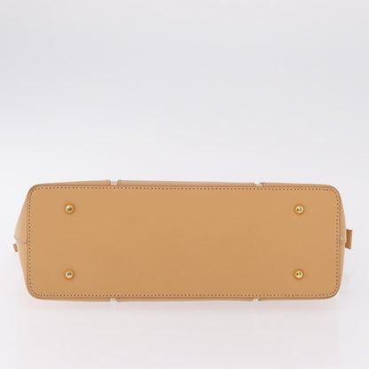 Burberry Handbag Leather, Beige, Leather, Handbag