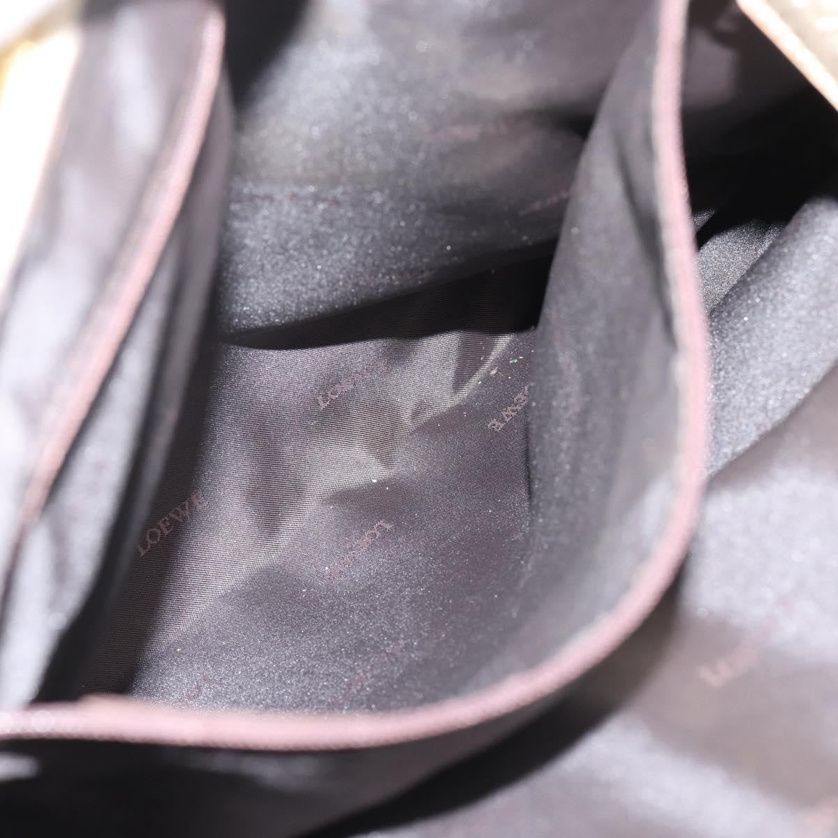 Loewe Vintage Leather, Gold, Leather, Shoulder Bag