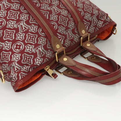 Louis Vuitton Aviator Limited Edition Monogram Jacquard, Burgundy, Canvas, Handbag