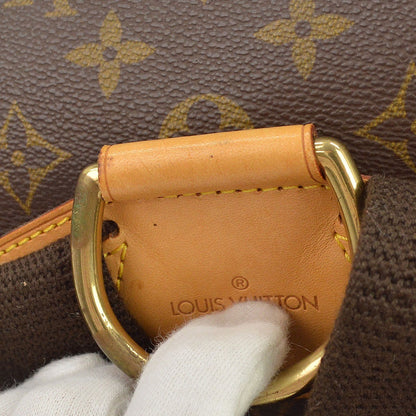 Louis Vuitton Vintage Montsouris Monogram Canvas, Brown, Canvas, Backpack