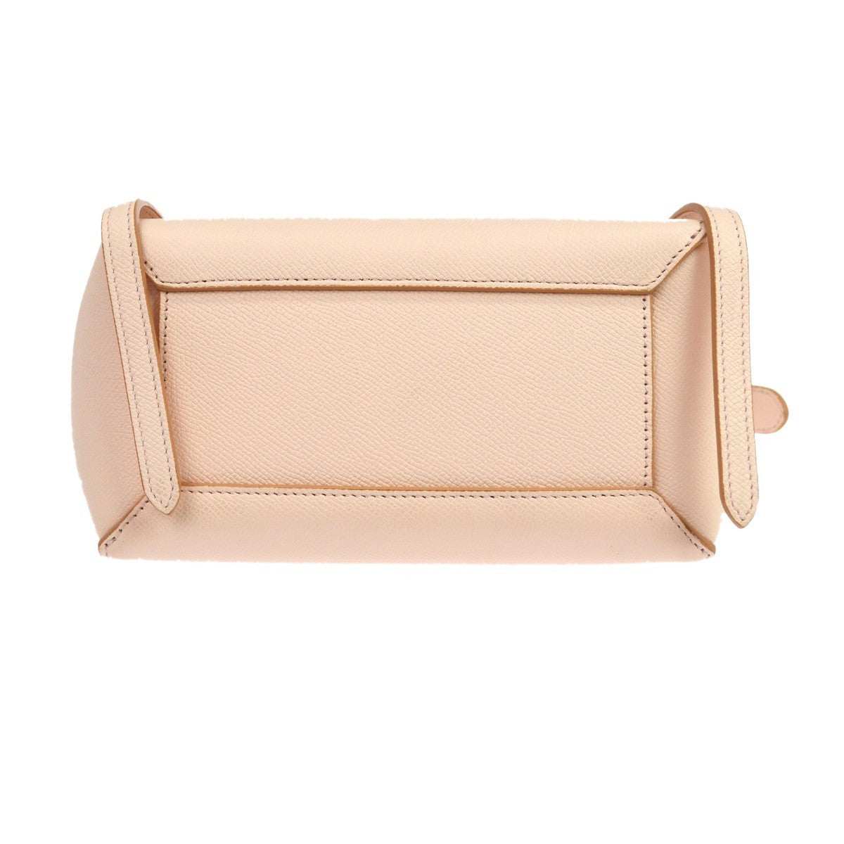 Celine Belt Leather, Pink, Leather, Handbag