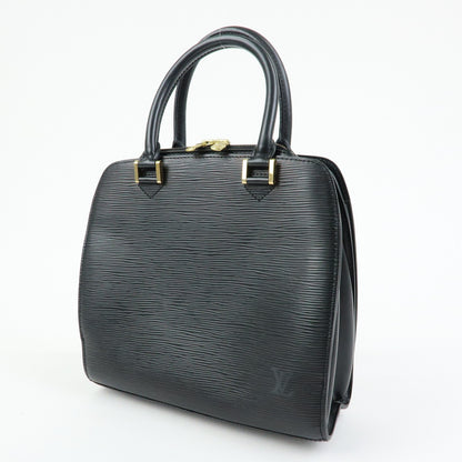 Louis Vuitton Pont Neuf Epi Leather, Black, Leather, Handbag