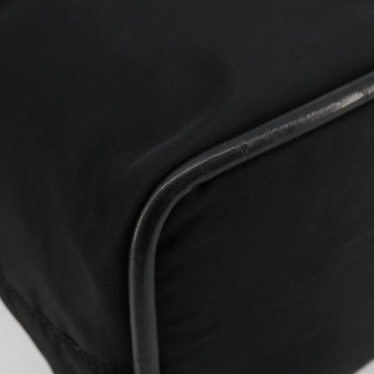 Celine Handbag Nylon, Black, Nylon, Handbag