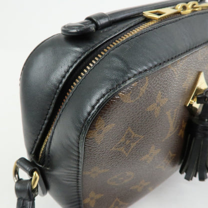 Louis Vuitton Saintonge Monogram Canvas with Leather, Brown, Canvas, Handbag