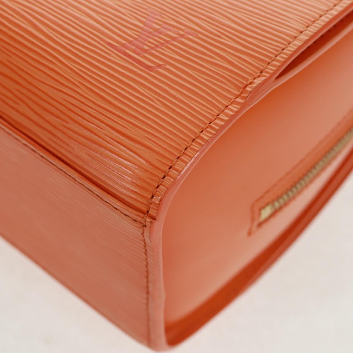Louis Vuitton Pont Neuf Epi Leather, Orange, Leather, Handbag