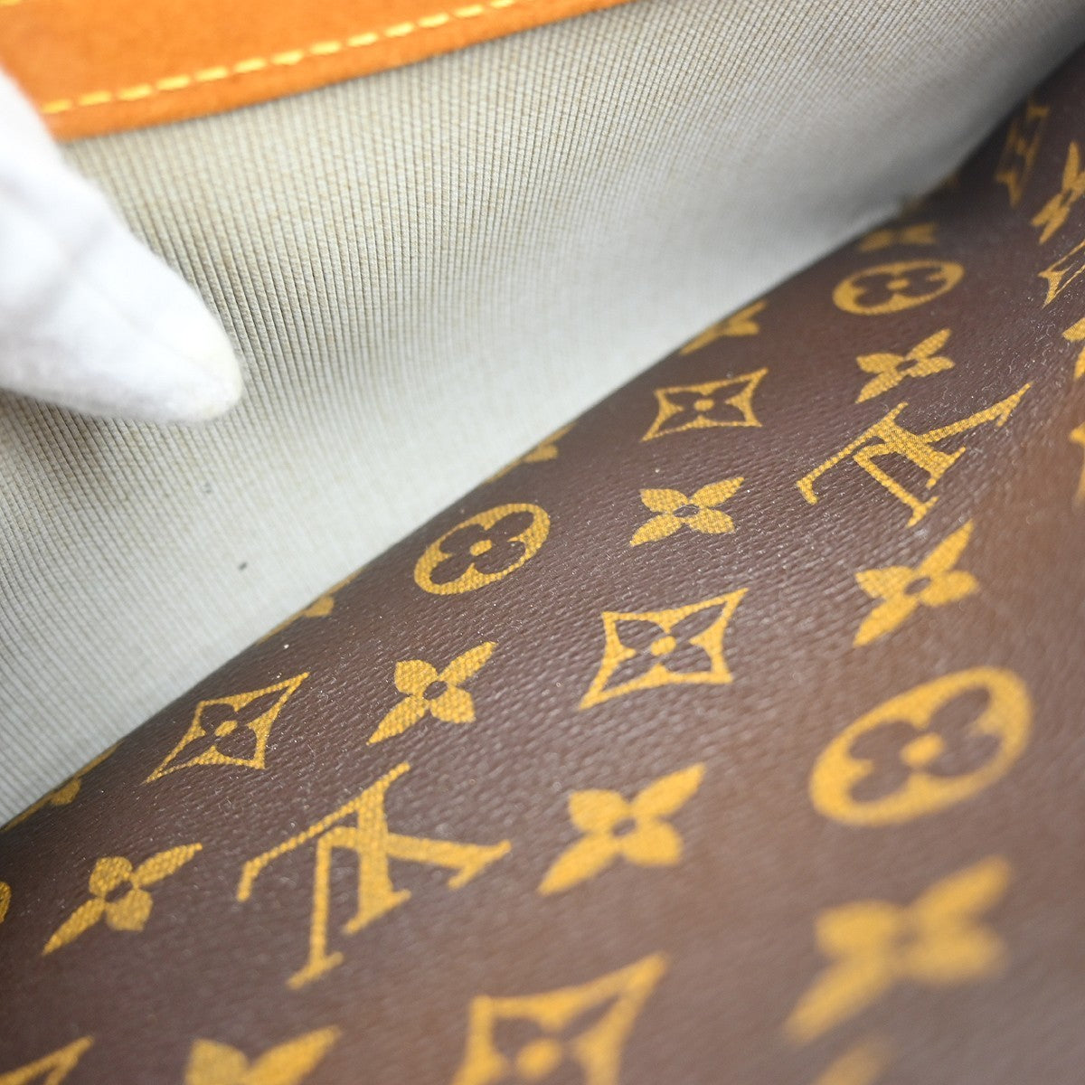 Louis Vuitton Reporter Monogram, Brown, Canvas, Shoulder Bag