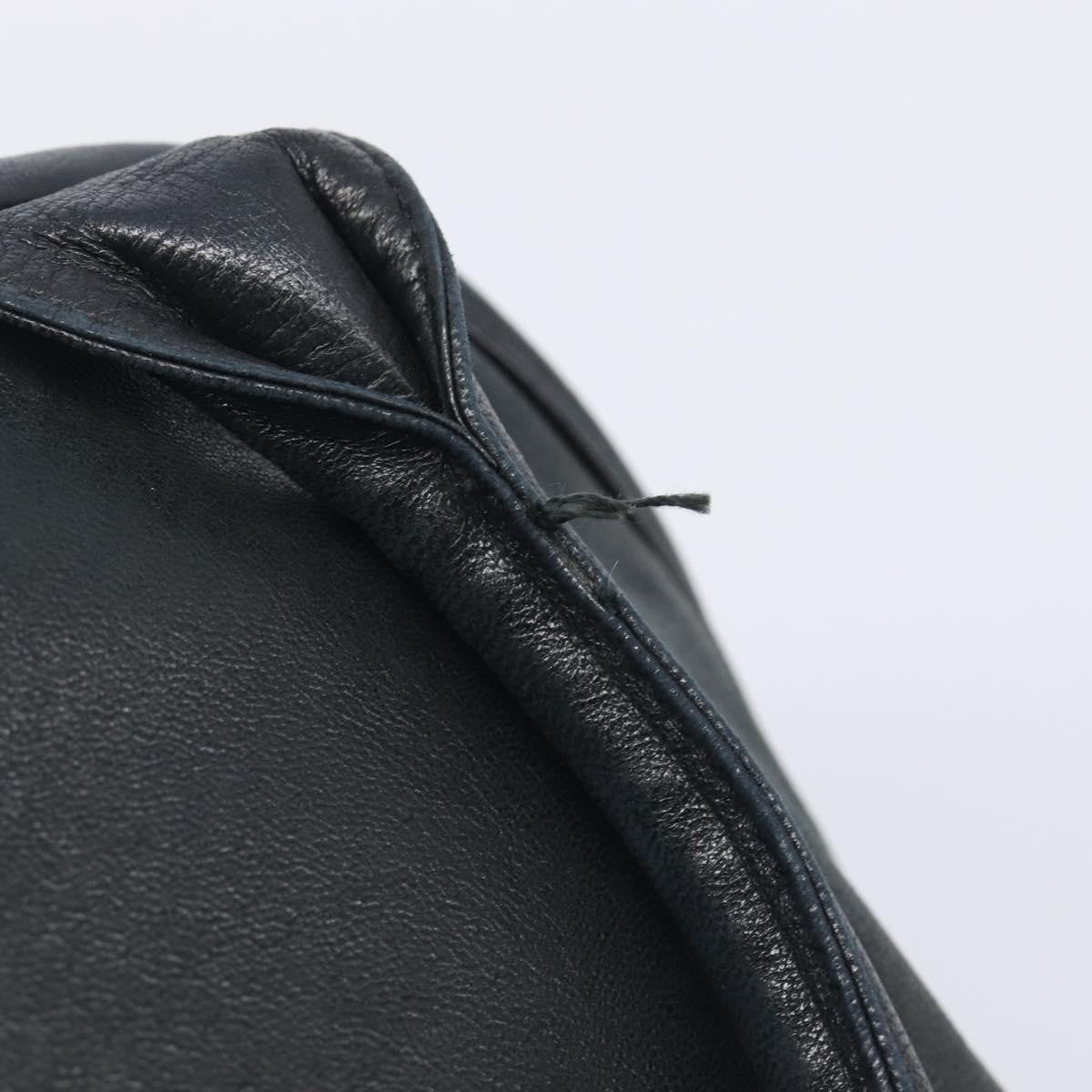 Christian Dior Handbag Leather, Navy, Leather, Handbag
