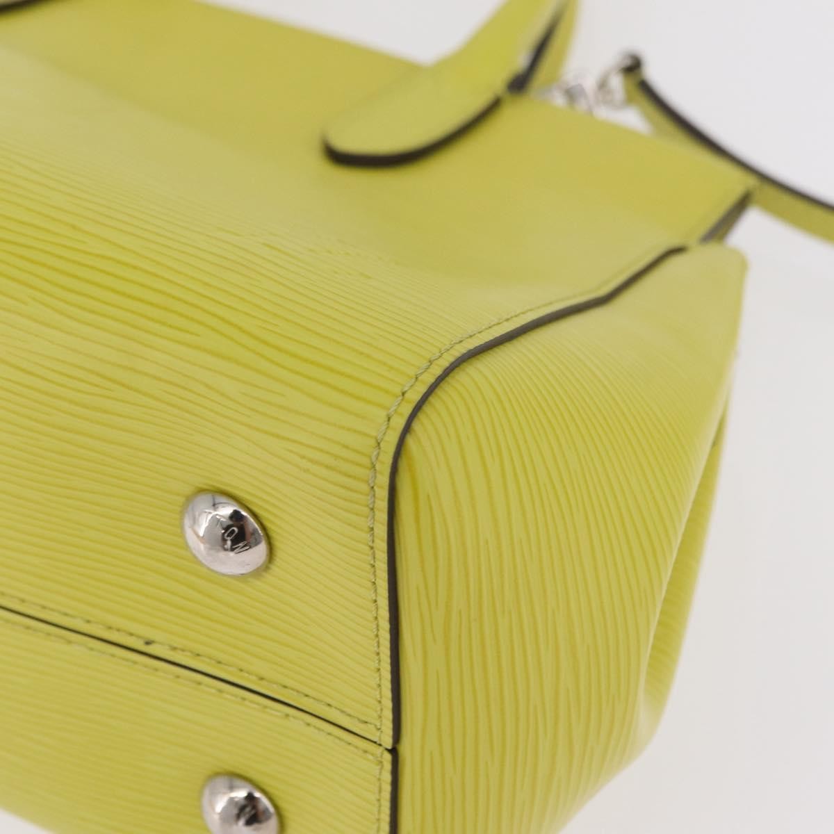 Louis Vuitton Marly Epi Leather, Yellow, Leather, Handbag