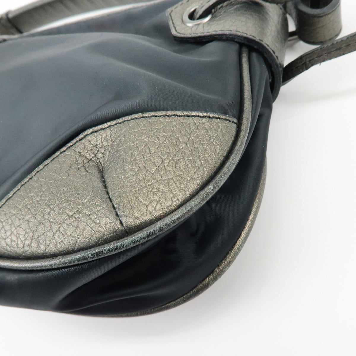 Burberry Shoulder Bag Leather, Black, Nylon, Shoulder Bag