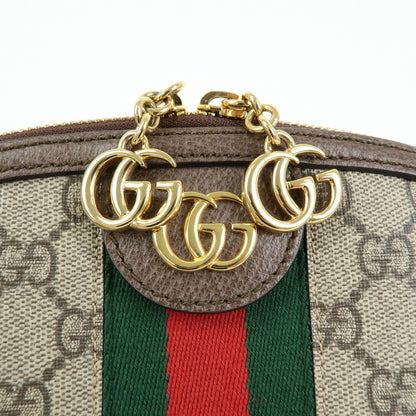 Gucci Ophidia Dome GG Coated Canvas, Beige, Canvas, Shoulder Bag