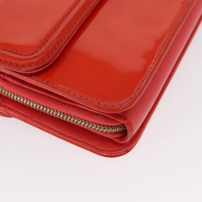 Chanel Chain Flap Shoulder Bag Leather, ORANGE, PATENT_LEATHER, Shoulder bag