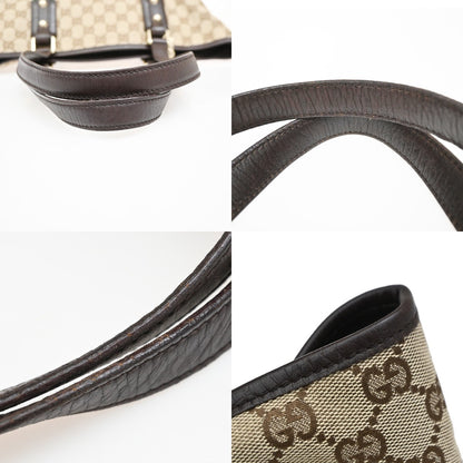 Gucci Jolicoeur GG Canvas, Brown, Canvas, Tote Bag