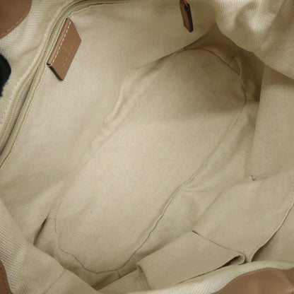 Gucci Sukey Diamante Canvas with Leather, Beige, Canvas, Tote Bag