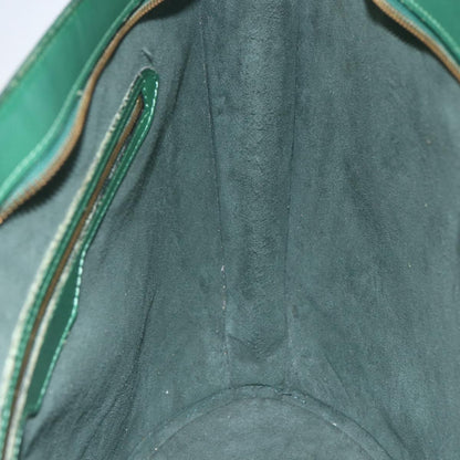 Louis Vuitton Saint Jacques Handbag Epi Leather, GREEN, LEATHER, Shoulder bag