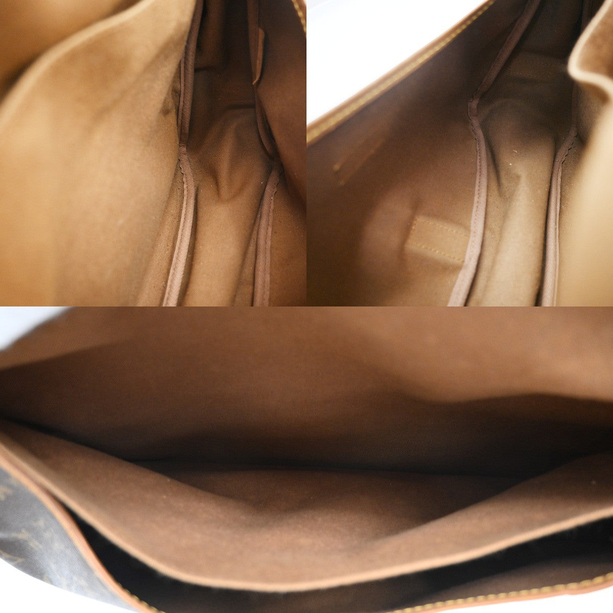 Louis Vuitton Saumur Monogram Canvas, Brown, Canvas, Shoulder Bag