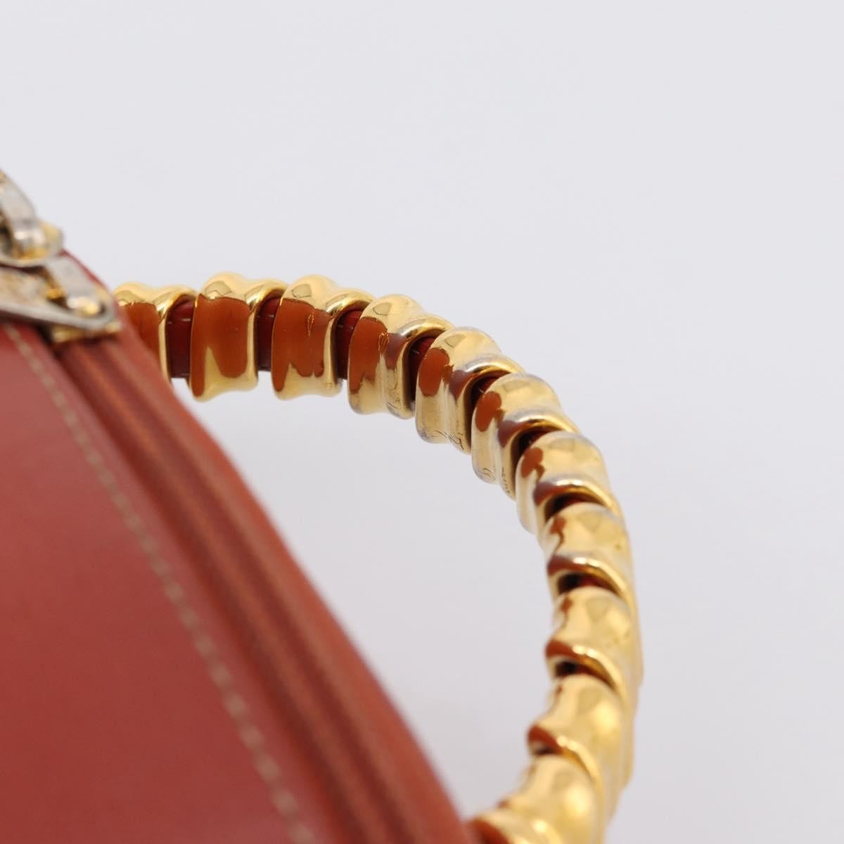 Loewe Velazquez Tote Leather, Orange, Leather, Handbag