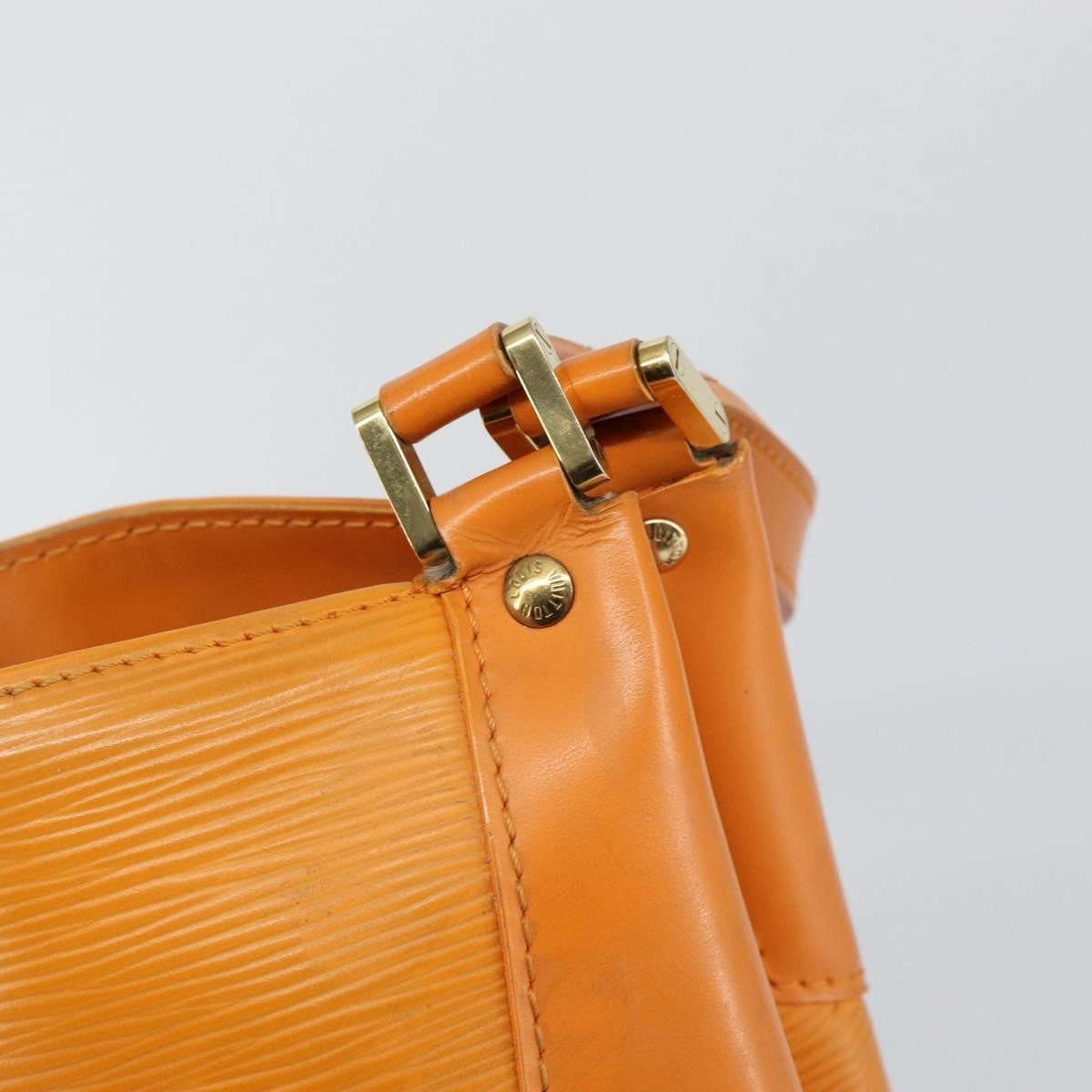 Louis Vuitton Mandara Epi Leather, Orange, Leather, Shoulder Bag