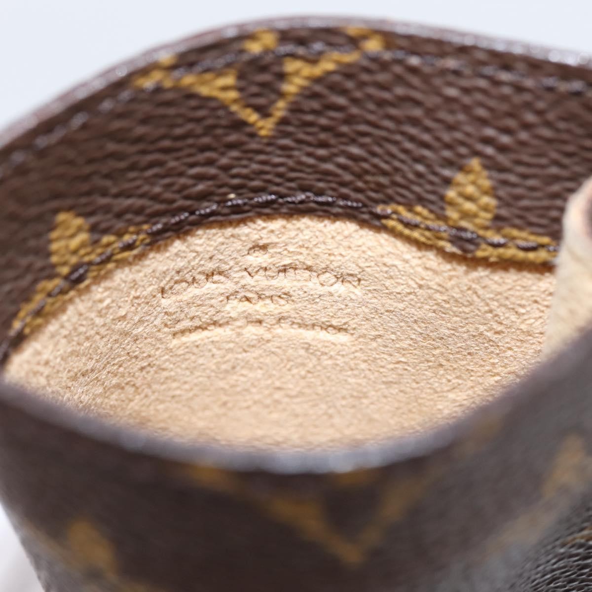 Louis Vuitton Etui à lunette Canvas, Brown, Canvas, Handbag