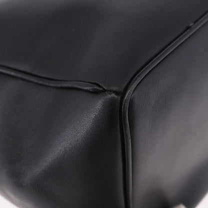 Christian Dior Vintage Lady Dior Leather, Black, Leather, Handbag