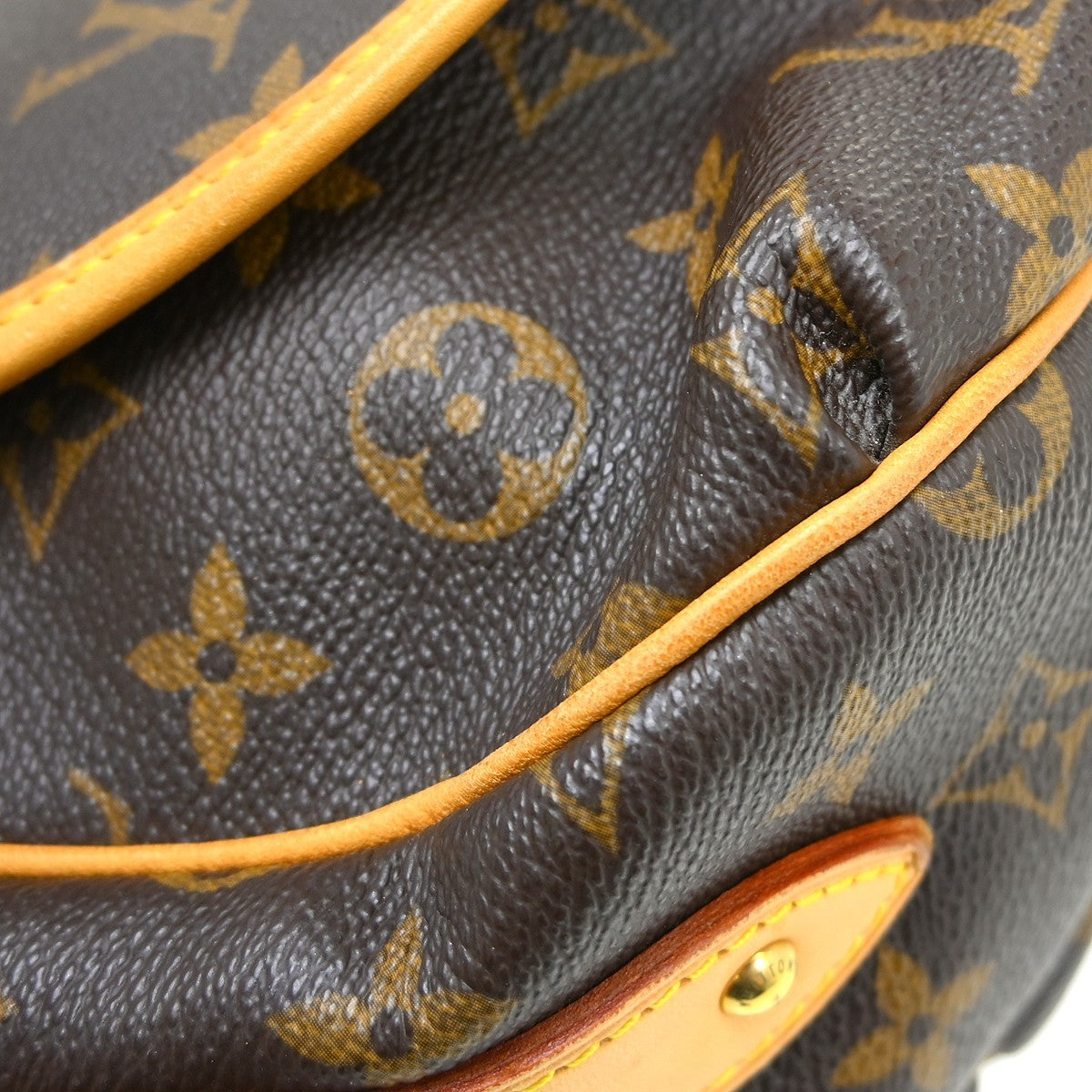 Louis Vuitton Tulum Monogram Canvas, Brown, Canvas, Shoulder Bag