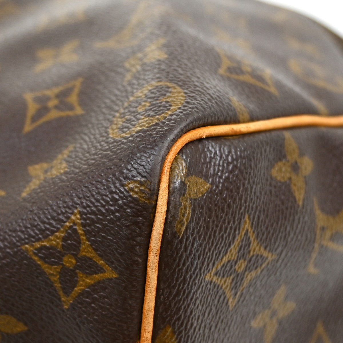 Louis Vuitton Keepall Monogram, Brown, Canvas, Travel Bag