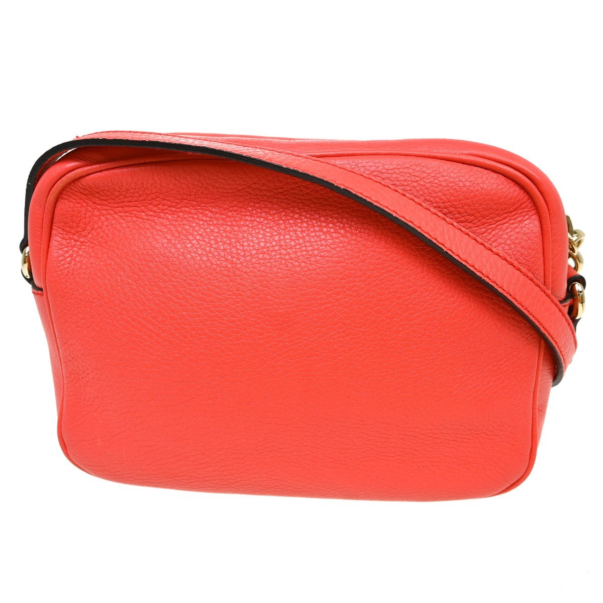 Gucci Soho Disco Leather, Pink, Leather, Shoulder Bag