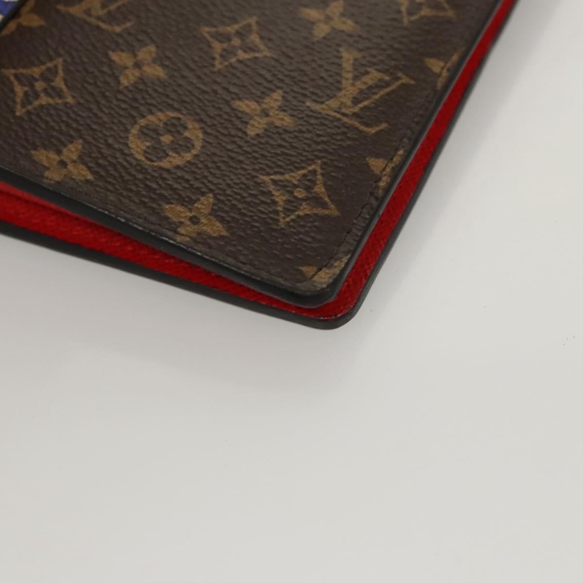 Louis Vuitton Porte Feuille Brother Patchwork, Blue, Canvas, Wallet