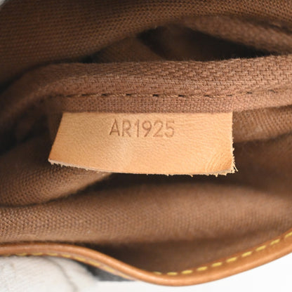 Louis Vuitton Saumur Monogram, Brown, Leather, Shoulder Bag