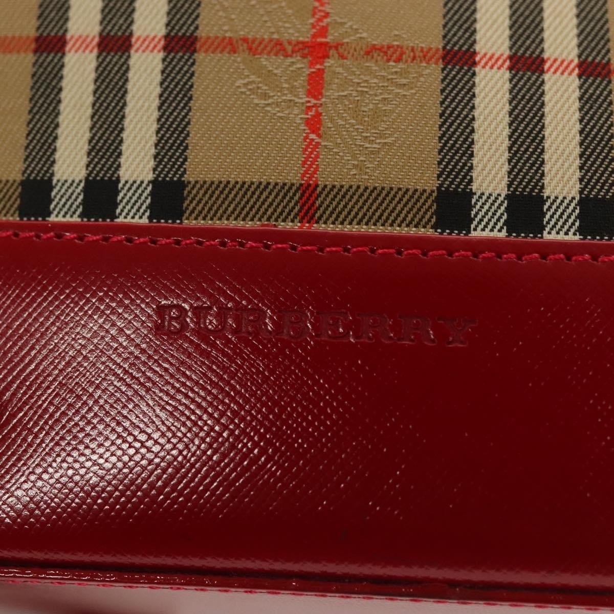 Burberry Nova Check Nova Check Canvas and leather, Beige, Canvas, Handbag